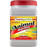 I Must Garden Deer, Rabbit and Groundhog Repellent: All-Weather Granular Formula – 2.5lb Shaker Jar