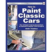 How to Paint Classic Cars: Tips, techniques & step-by-step procedures for preparation & painting (Enthusiast's Restoration Manual series) How to Paint Classic Cars: Tips, techniques & step-by-step procedures for preparation & painting (Enthusiast's Restoration Manual series) Kindle Paperback
