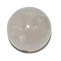 Sphere - Clear Quartz Ball Size - (50 mm - 63 mm) 2-2.5 Inch Natural Chakra Balancing Crystal Healing Stone