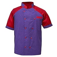 Creation ML-05 Men's Chef Coat/Jacket Multi-Colors Front in Coats (Size- XXS-7XL, 12 Colours)
