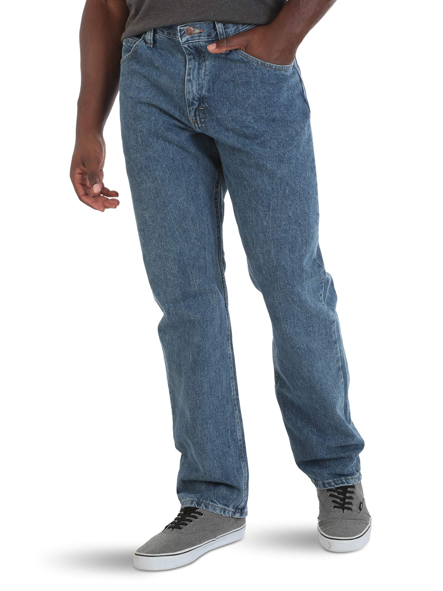 Mua Wrangler Authentics Men's Classic 5-Pocket Cotton Relaxed Fit Jean trên  Amazon Mỹ chính hãng 2023 | Giaonhan247