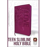 Teen Slimline Bible NLT (Red Letter, LeatherLike, Hot Pink) Teen Slimline Bible NLT (Red Letter, LeatherLike, Hot Pink) Imitation Leather Paperback