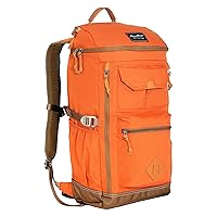 Eddie Bauer Bygone Backpack with Exterior Pockets and Laptop Compatible Sleeve, Terracotta, 30L