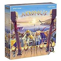 Akropolis | Strategy Game for Teens and Adults | Ages 8+ | 2 to 4 Players | 30 Minutes