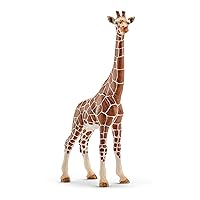 Schleich Wild Life Realistic Female Giraffe Animal Figurine - Authentic Detailed Wild Female Giraffe Toy for Boys and Girls Education Imagination and Play, Highly Durable Gift for Kids Ages 3+