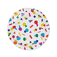 American Greetings Rainbow Party Supplies, Dessert Plates (36-Count)
