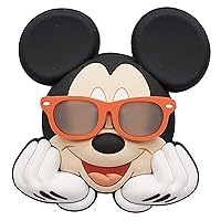 Disney Mickey with Sunglasses PVC Soft Touch Magnet, Multi Color Small