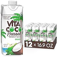 Vita Coco Organic Coconut Water, Pressed, More 