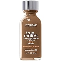 L'Oréal Paris True Match Super-Blendable Makeup, Cappuccino, 1 fl. oz.