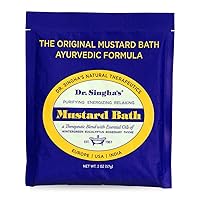 Dr. Singha's Mustard Bath, Therapeutic Bath Salts, 2 Oz