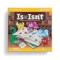 is or Isn’t - Expand Vocabulary Skilly by Identifying Synonyms and Antonyms - an Engaging and Educational Bingo Game for Kids - for 2 to 5 Players, Ages 6 & Up