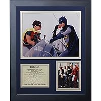 Legends Never Die Batman Framed Photo Collage, 11 by 14-Inch