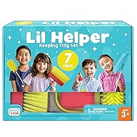 Chuckle & Roar - Lil Helper Keeping Tidy Set - Active Imagination Engaging Pretend Play - 7 Piece Cleaning Set for preschoolers