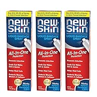 New-Skin Liquid Bandage Spray, 1 Ounce (Pack of 3)- Packaging May Vary