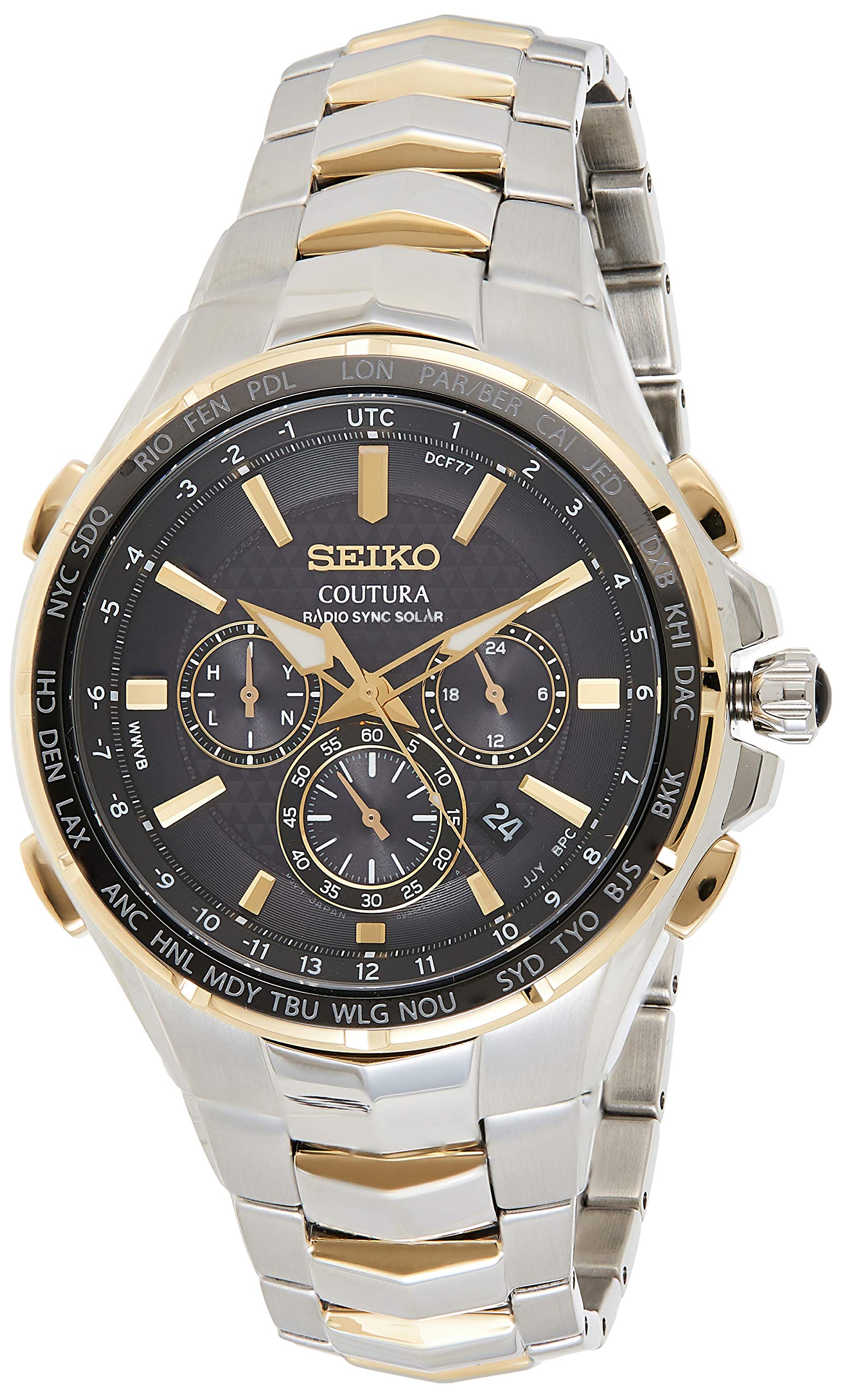 Mua SEIKO Men's SSG010 COUTURA Analog Display Japanese Quartz Two Tone  Watch trên Amazon Mỹ chính hãng 2023 | Fado