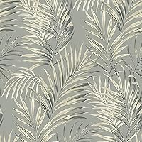 Tommy Bahama - Peel and Stick Wallpaper, Self-Adhesive Wallpaper for Bedroom, Powder Room, Kitchen, Vinyl, 30.75 Sq Ft Coverage (Tranquillo Collection, Coconut)