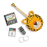 Leopard Guitar - The Easiest Way to Start and Learn Guitar - 1 Stringed Toy Instrument for Kids Perfect Intro to Music for Young Kids Ages 3 and up - from Buffalo Games
