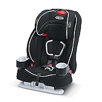 Graco Atlas 65 2 in 1 Harness Booster Seat | Harness Booster and High Back Booster in One, Glacier , 19x22x25 Inch (Pack of 1)
