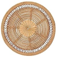 Home Woven Wall Basket Natural Boho Home Decor Decorative Rattan Decor Woven Wall Decor Woven Wall Hanging Small Window