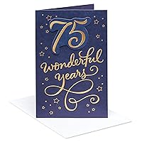 American Greetings 75th Birthday Card (Time To Celebrate)