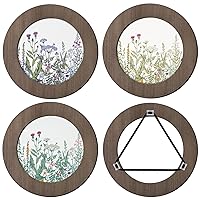 Tahanson Scroll Embroidery Frame - Beech Wood Holder for Quilting, Needlework, Embroidery, Sewing and Crafts - Complete with Cross-Stitch Needle Case
