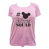Funny Saying Family Vacation Shirts Disney Squad - Royaltee Hashtag Collection Small, Heather Lilac