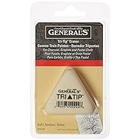 General Pencil GPT24BP Tri-Tip Eraser-