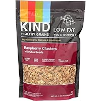 KIND Healthy Grains Raspberry Clusters with Chia Seeds, 11 oz