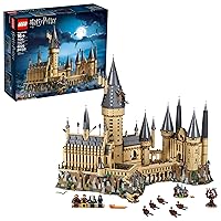 LEGO Harry Potter Hogwarts Castle 71043 Building Set - Model Kit with Minifigures, Featuring Wand, Boats, and Spider Figure, Gryffindor and Hufflepuff Accessories, Collectible for Adults and Teens