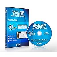 Excel 2019 Training DVD by Simon Sez IT: Excel Tutorial For Absolute Beginners to Advanced Users – Excel Course Including Exercise Files