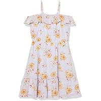 The Children's Place Girls' Floral Tiered Dress