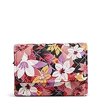 Vera Bradley Women's Cotton Riley Compact Wallet with RFID Protection