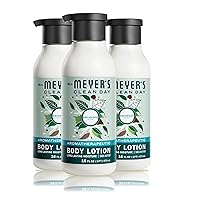 MRS. MEYER'S CLEAN DAY Body Lotion for Dry Skin, Non-Greasy Moisturizer Made with Essential Oils, Birchwood, 16 fl. oz - Pack of 3