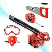 Leaf Blower Toy Tool Pretend Play Series, Outside Construction Toddler Toys with Saw,Outdoor Preschool Gardening Kids Tool Set Gift for 2 3 4 5 6 Boys and Girls
