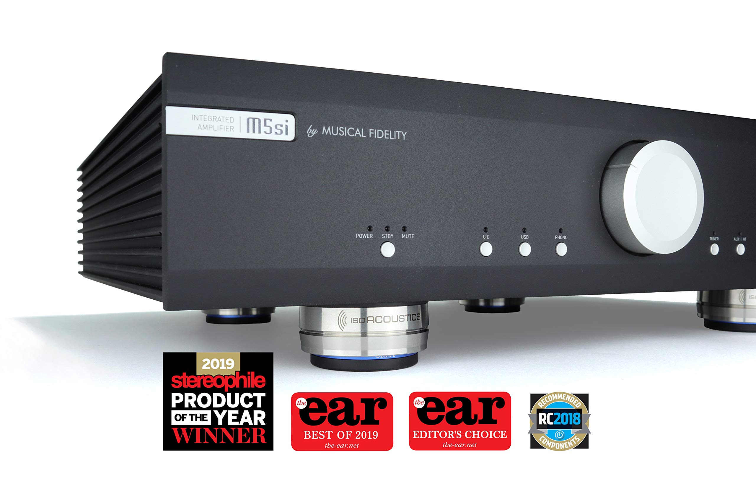 IsoAcoustics Orea Series Audio Equipment Isolators (Indigo - 16 lbs Max/pc)