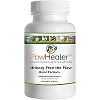 Urinary Free The Flow-Basic - Bladder Stones Dogs - Natural Remedy Stone Prevention in Dogs - 50 Grams-Herbal Powder - Mix into Food