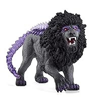 Schleich Eldrador Creatures Mythical Shadow Lion Action Figure - Highly Detailed and Realistic Figurine Toy with Transparent Tail for Boys and Girls, Gift for Kids Ages 7+