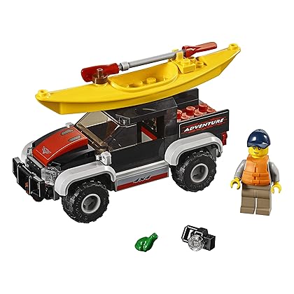 LEGO City Great Vehicles Kayak Adventure 60240 Building Kit (84 Pieces) (Discontinued by Manufacturer)