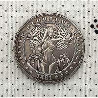 Anime Girl Coin United States Morgan Hobo Coin Two-Dimensional Coin Commemorative Coin Anime Coin Souvenir Gift