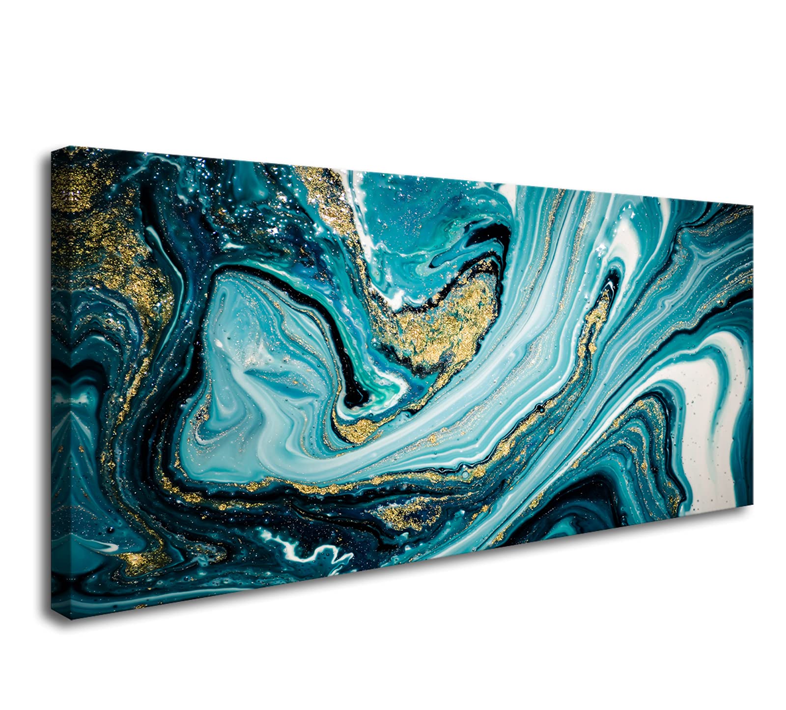 XXMWallArt FC2750 Abstract Texture Wall Art Marble Vortex Canvas Prints Painting for Living Room Bedroom Kitchen Home and Office Wall DecorWall Dec...