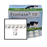 Rennet Tablets/Fromase 50/5 Tablets + 1 Free Total 6 Tablets Made in France