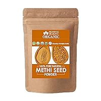 Blessfull Healing Luxury 100% Pure Natural Methi Seed Powder | 100 Gram / 3.52 oz