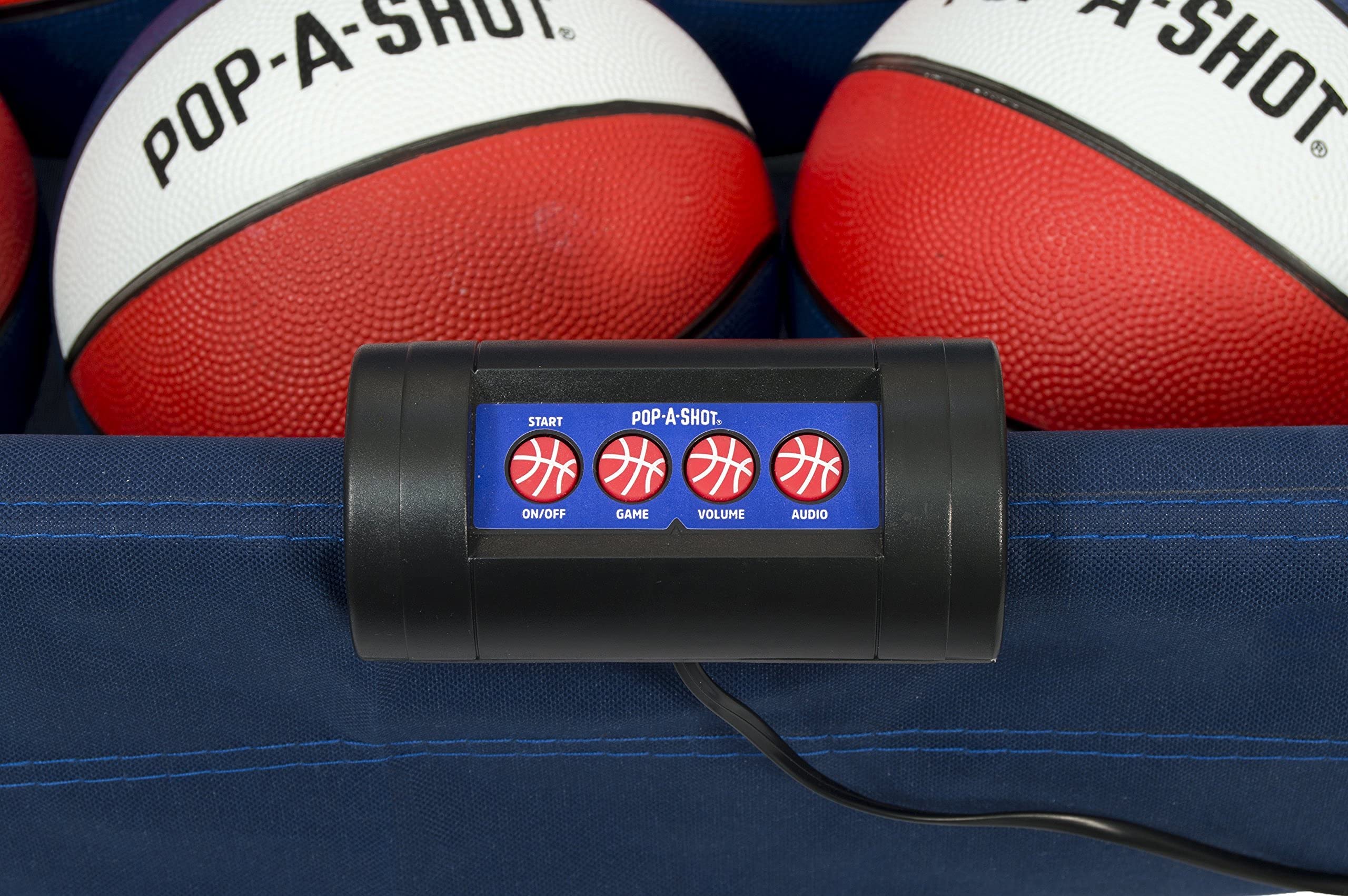 Pop-A-Shot - Home Dual Shot | Arcade Basketball Fun at Home l Infrared Sensor Scoring | 16 Game Modes | 7 Balls l Foldable Storage | for Kids Ages 6-106