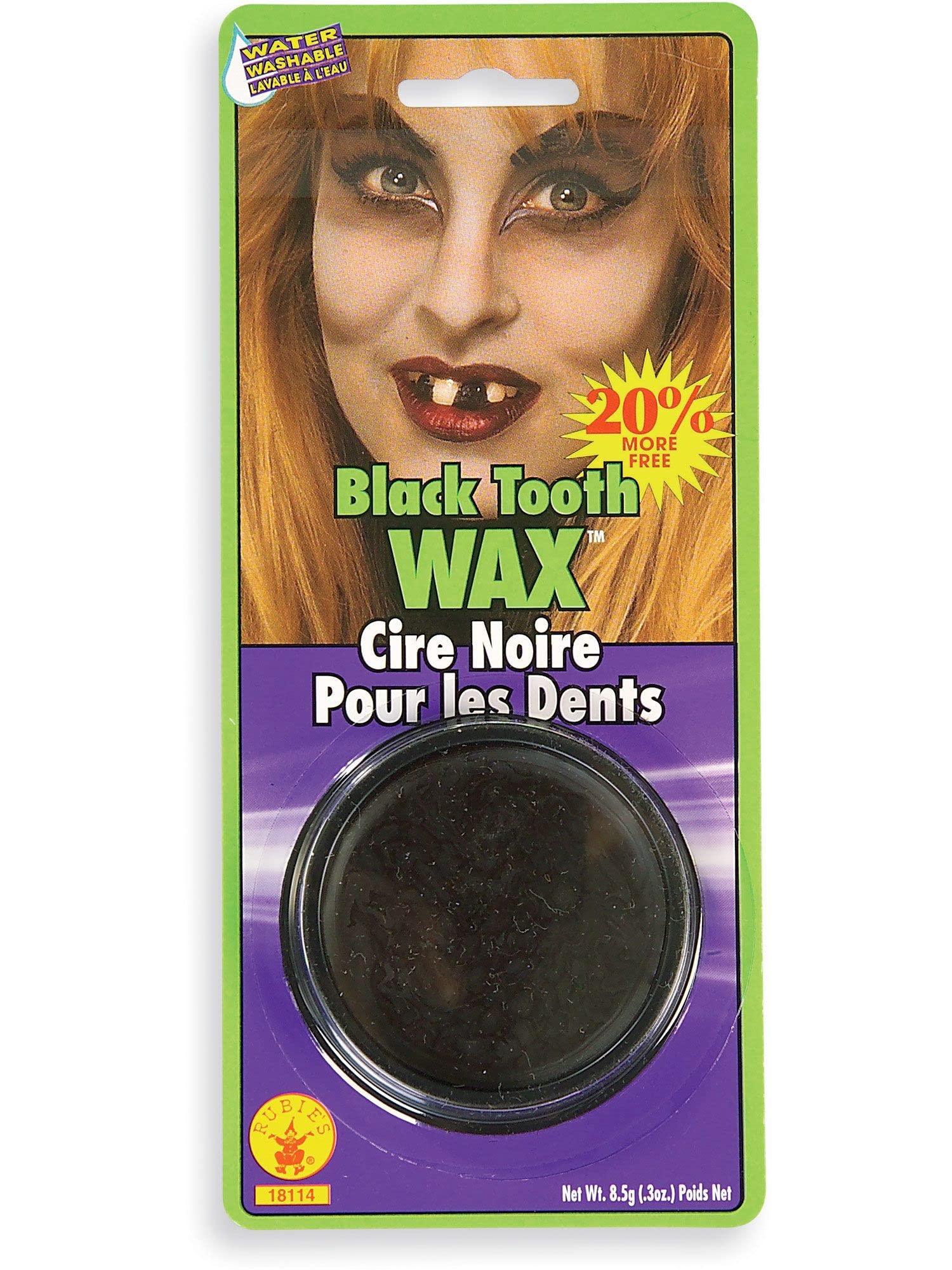 Rubie's Black Tooth Wax