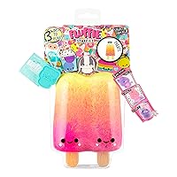 Ice Pops Small Collectible Feature Plush - Surprise Reveal Unboxing Huggable Tactile Play Fidget DIY Ultra Soft Fluff
