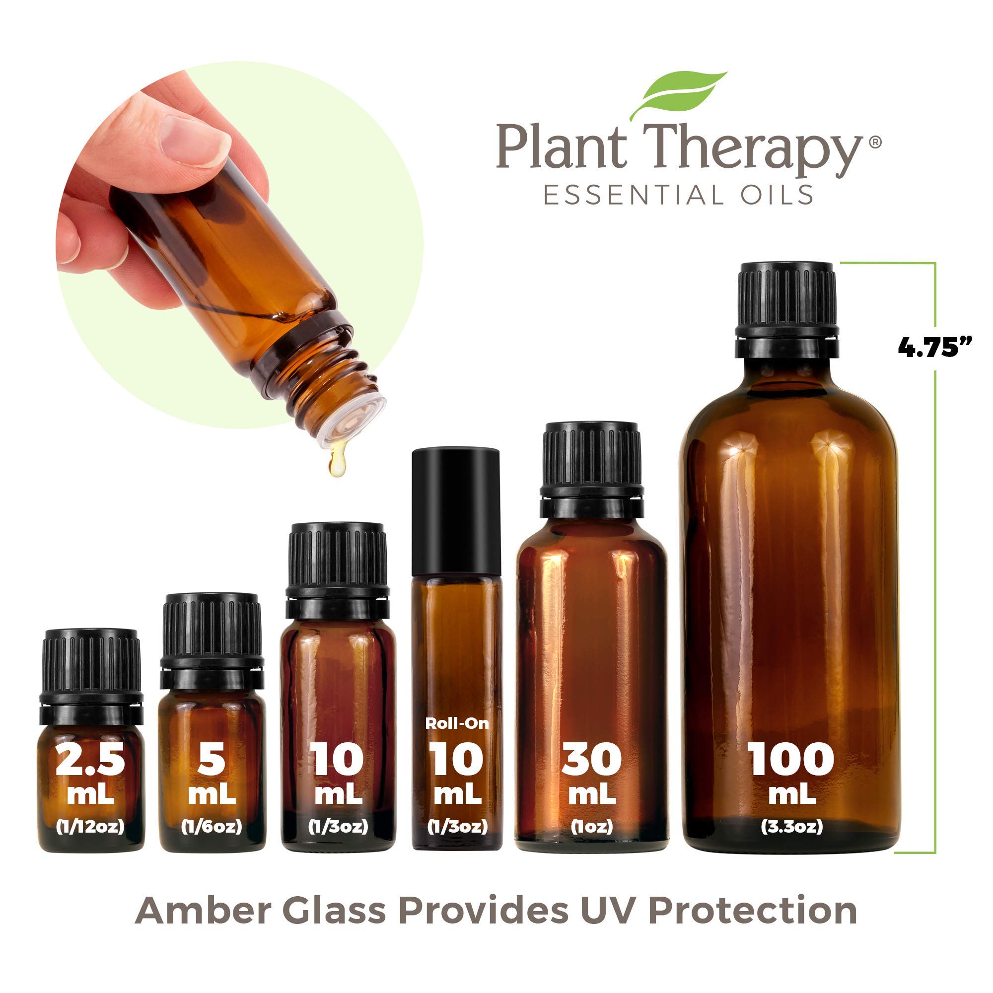 Plant Therapy Rose Otto Essential Oil 5 mL (1/6 oz) 100% Pure, Undiluted, Therapeutic Grade