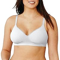Hanes Womens Hanes Ultimate Women'S Perfect Coverage Wireless Stretch Convertible T-Shirt Bra With Comfortflex Fit