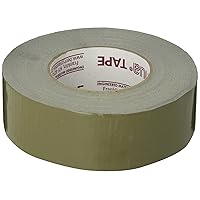2280 Polyethylene Coated Cloth Multipurpose Duct Tape, 55m Length, 48mm Width, Olive Drab
