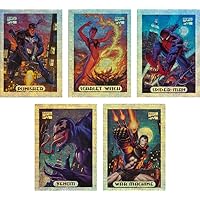 1994 Fleer Marvel Masterpieces Series-3 New Complete 10-Card Silver Holofoil Set