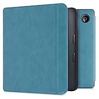 kwmobile Case Compatible with Kobo Libra 2 Case - Cover for eReader with Magnetic Closure - Petrol